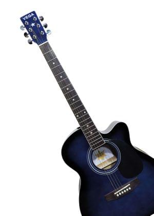 1561376028808-Vega VG40PRP 40 Inch Spruce Wood Acoustic Guitar. 2.jpg